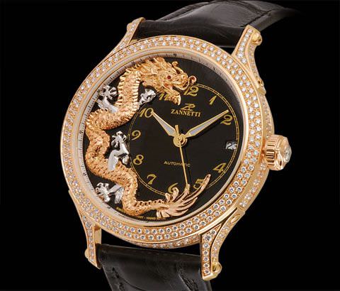 Zannetti推出Regent Dragon Joaillerie腕表系列
